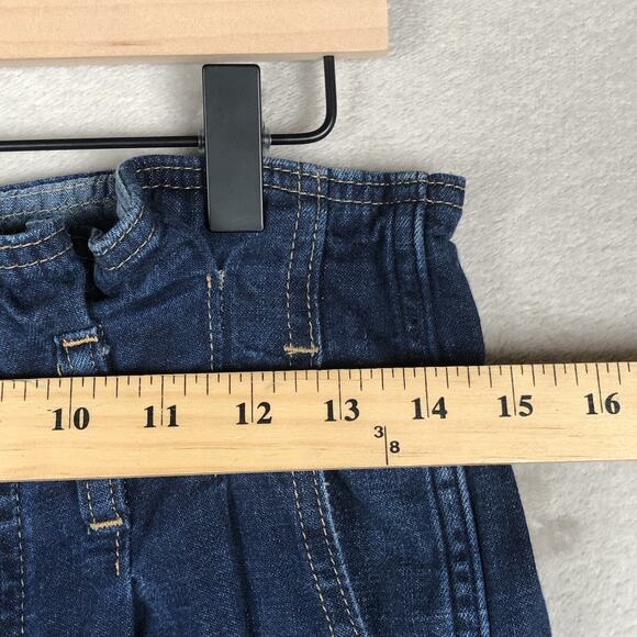 POLO RALPH LAUREN Paper Bag Jeans Women's 26 High Waist‎ Pleated Relaxed Baggy - Picture 8 of 11